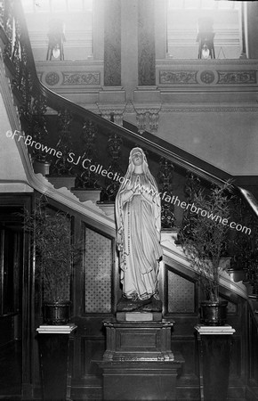 GARDINER STREET ST FRANCIS HALL WITH STATUE